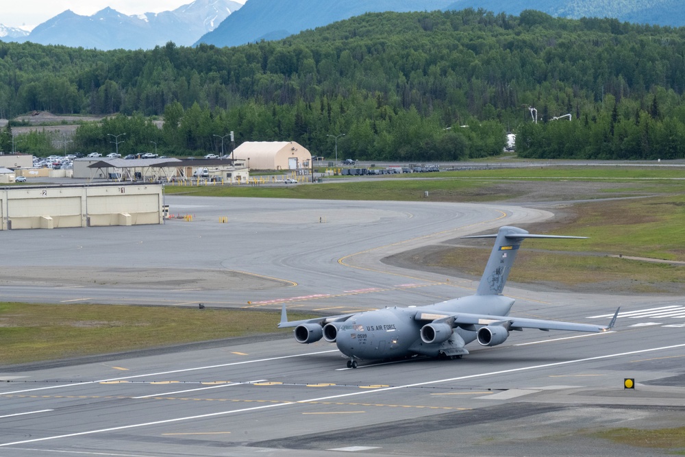 JBER Airmen assigned to the 3rd Air Expeditionary Wing participate in Exercise TROPIC TUNDRA