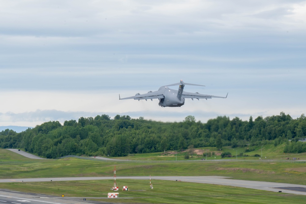 JBER Airmen assigned to the 3rd Air Expeditionary Wing participate in Exercise TROPIC TUNDRA