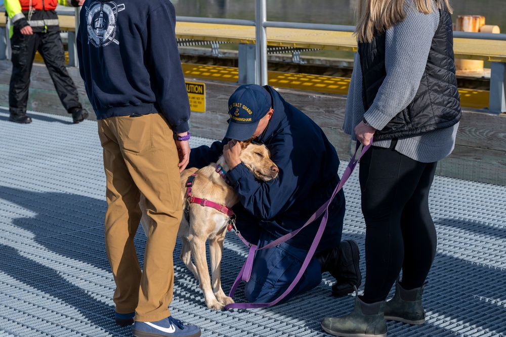 Coast Guard Cutter Earl Cunningham (WPC 1159) arrives to homeport in Kodiak, Alaska