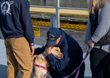 Coast Guard Cutter Earl Cunningham (WPC 1159) arrives to homeport in Kodiak, Alaska