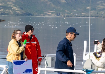 Coast Guard Cutter Earl Cunningham (WPC 1159) arrives to homeport in Kodiak, Alaska
