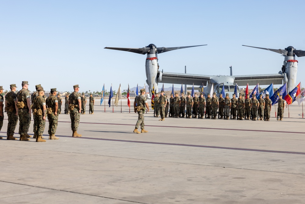 MALS-13 Relief and Appointment Ceremony