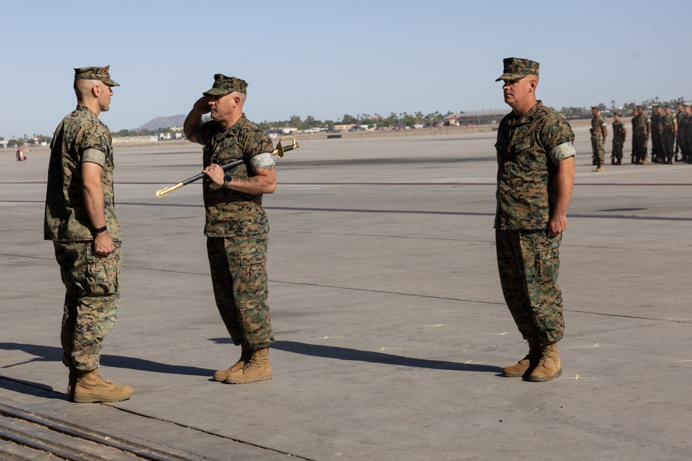 MALS-13 Relief and Appointment Ceremony