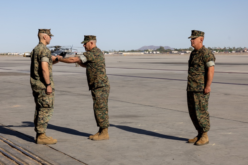 MALS-13 Relief and Appointment Ceremony