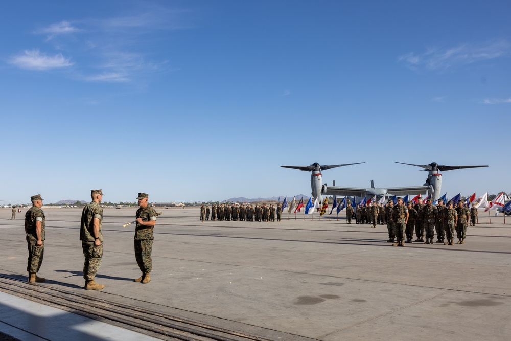 MALS-13 Relief and Appointment Ceremony