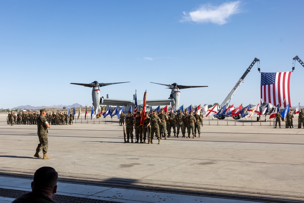 MALS-13 Relief and Appointment Ceremony