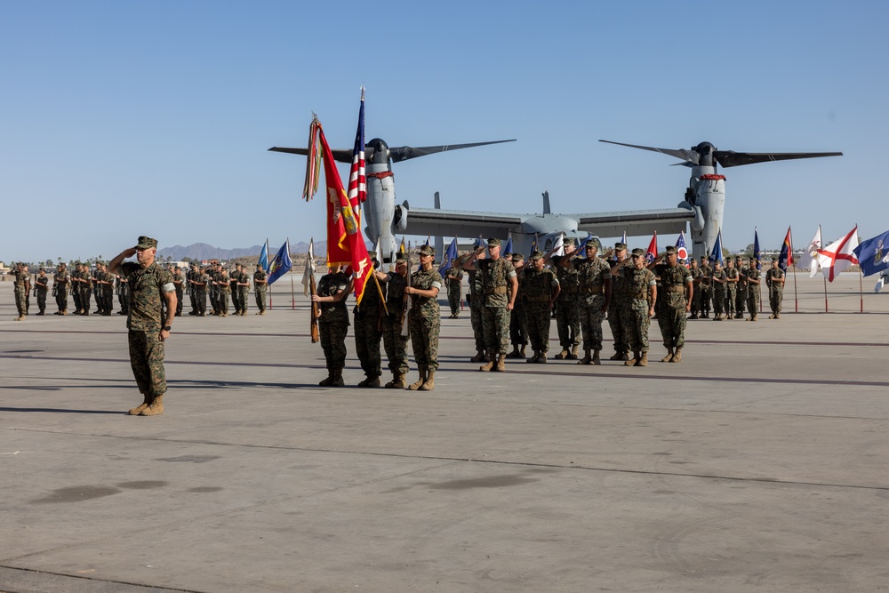 MALS-13 Relief and Appointment Ceremony
