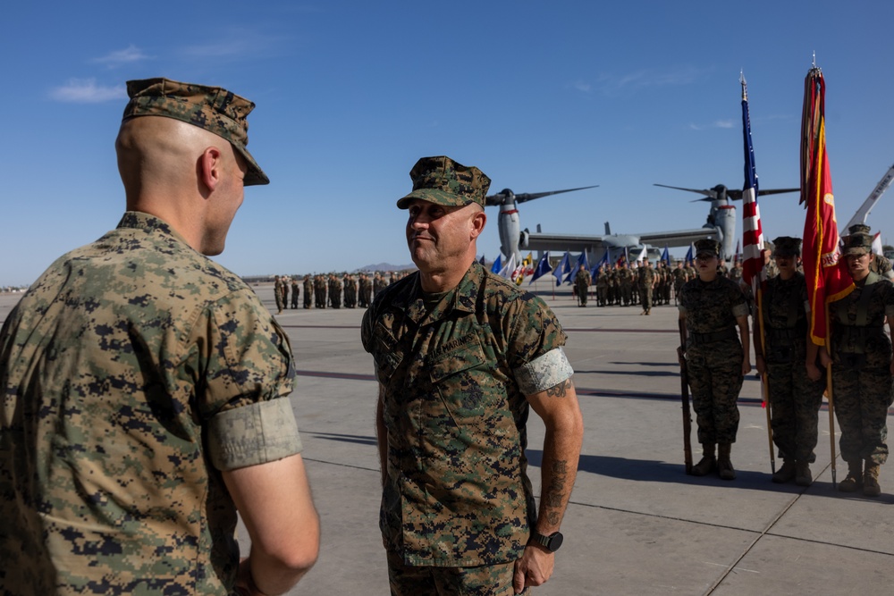 MALS-13 Relief and Appointment Ceremony