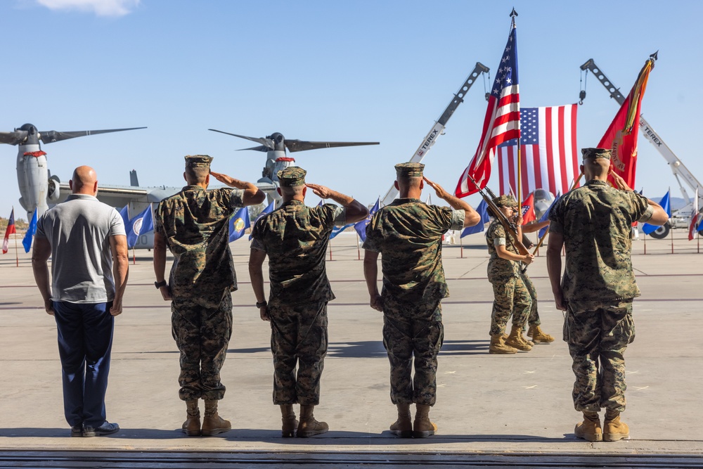 MALS-13 Relief and Appointment Ceremony