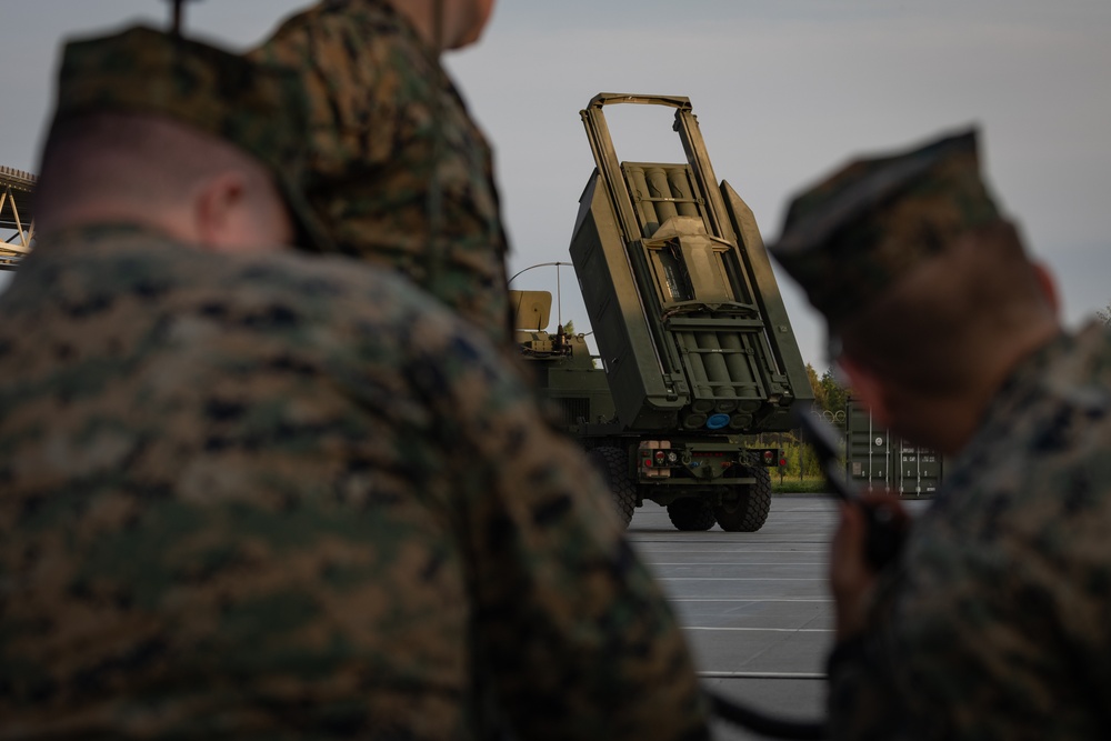 2/14 Marines Arrive with HIMARS For BALTOPS 25