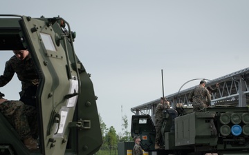 2/14 Marines Arrive with HIMARS For BALTOPS 25