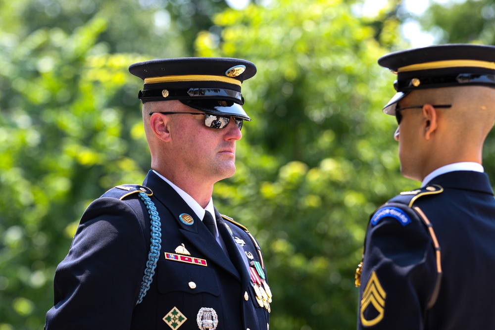 SFC Andrew Jay Sergeant of The Guard Last Walk