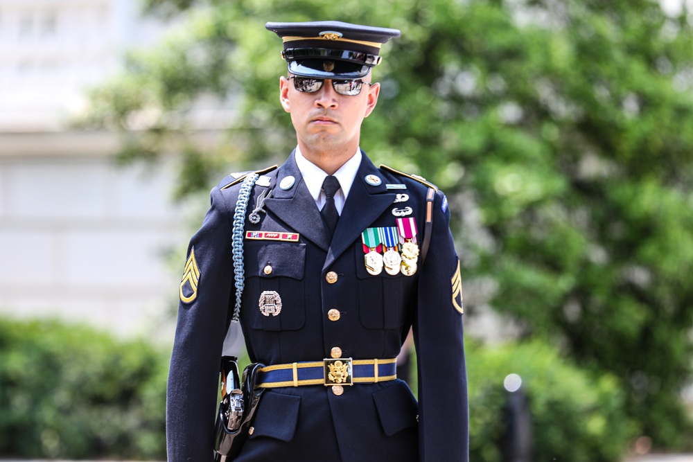 SFC Andrew Jay Sergeant of The Guard Last Walk
