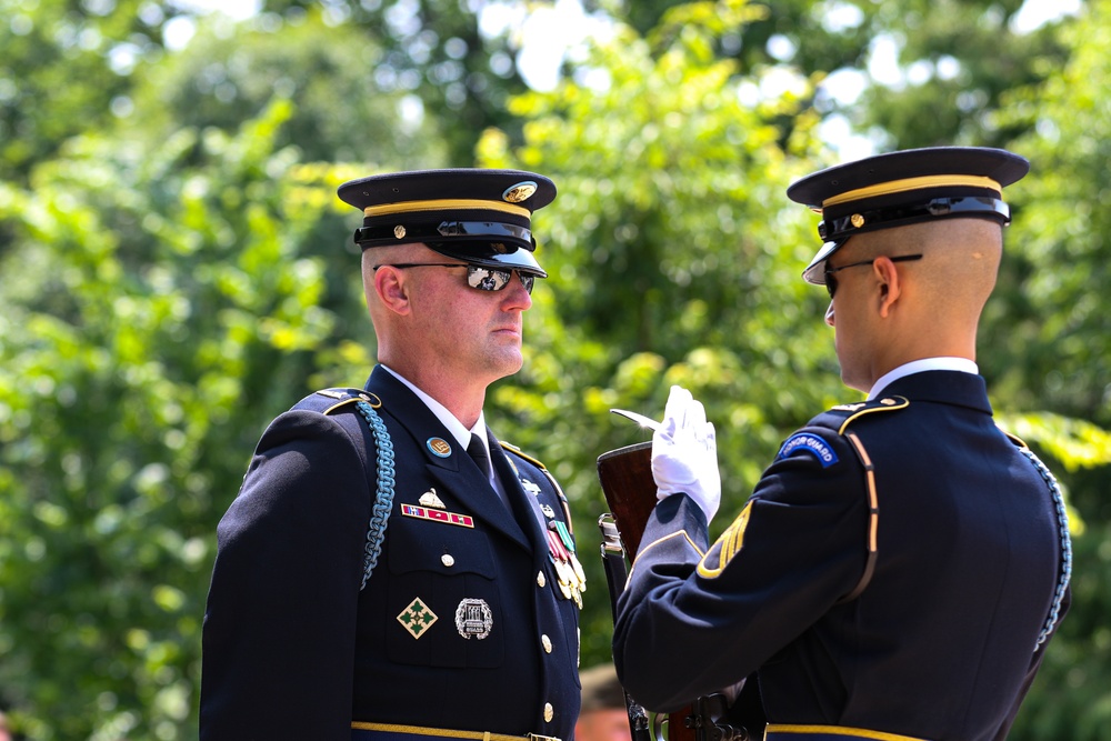 SFC Andrew Jay Sergeant of The Guard Last Walk