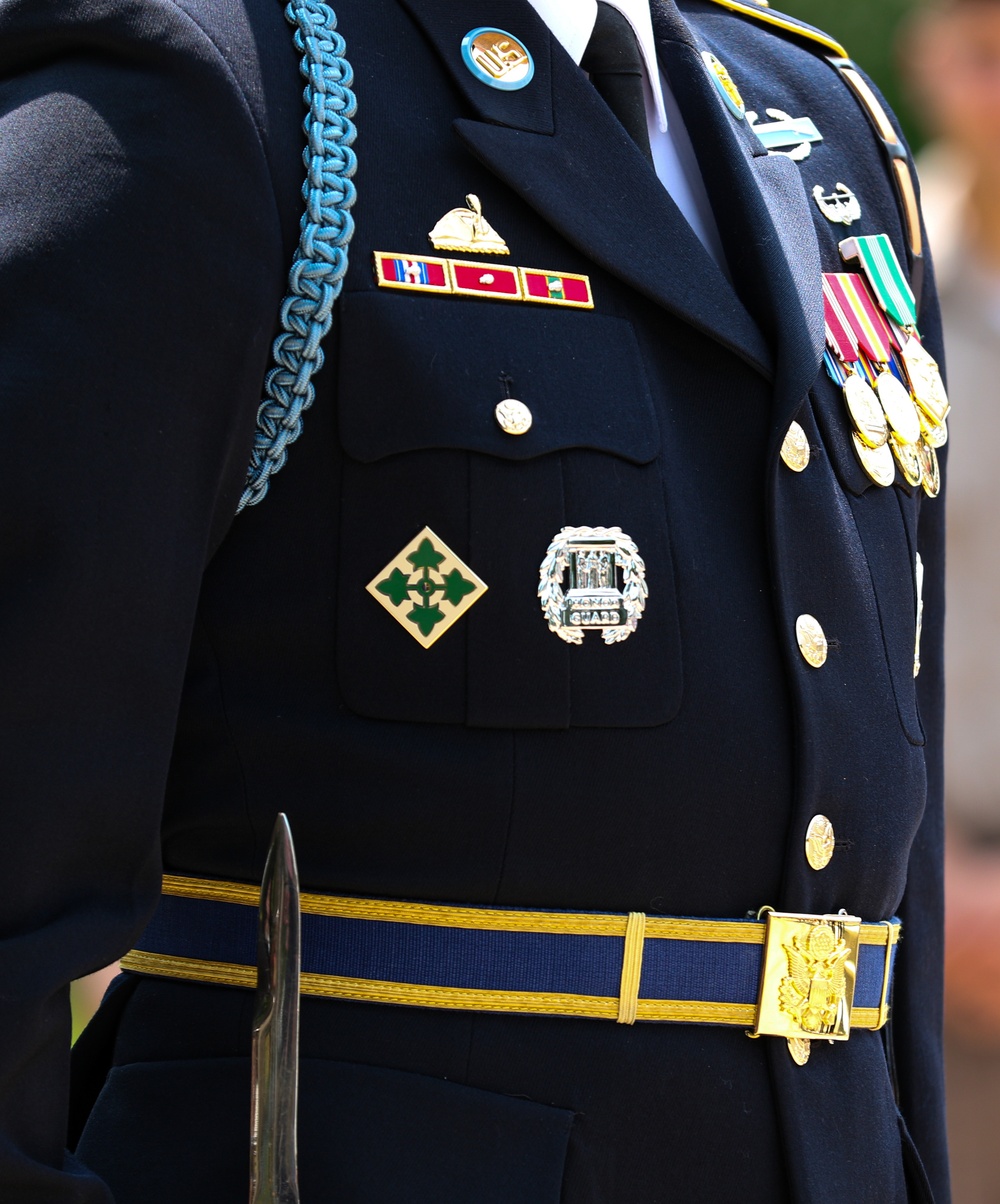 SFC Andrew Jay Sergeant of The Guard Last Walk