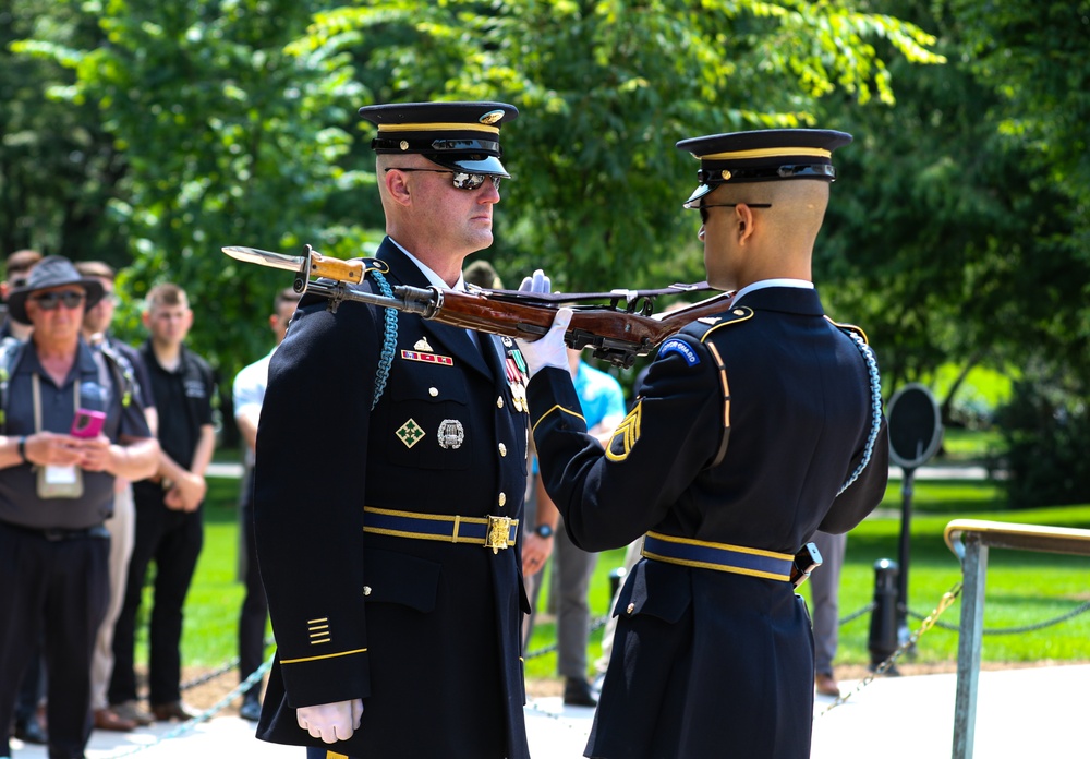 SFC Andrew Jay Sergeant of The Guard Last Walk