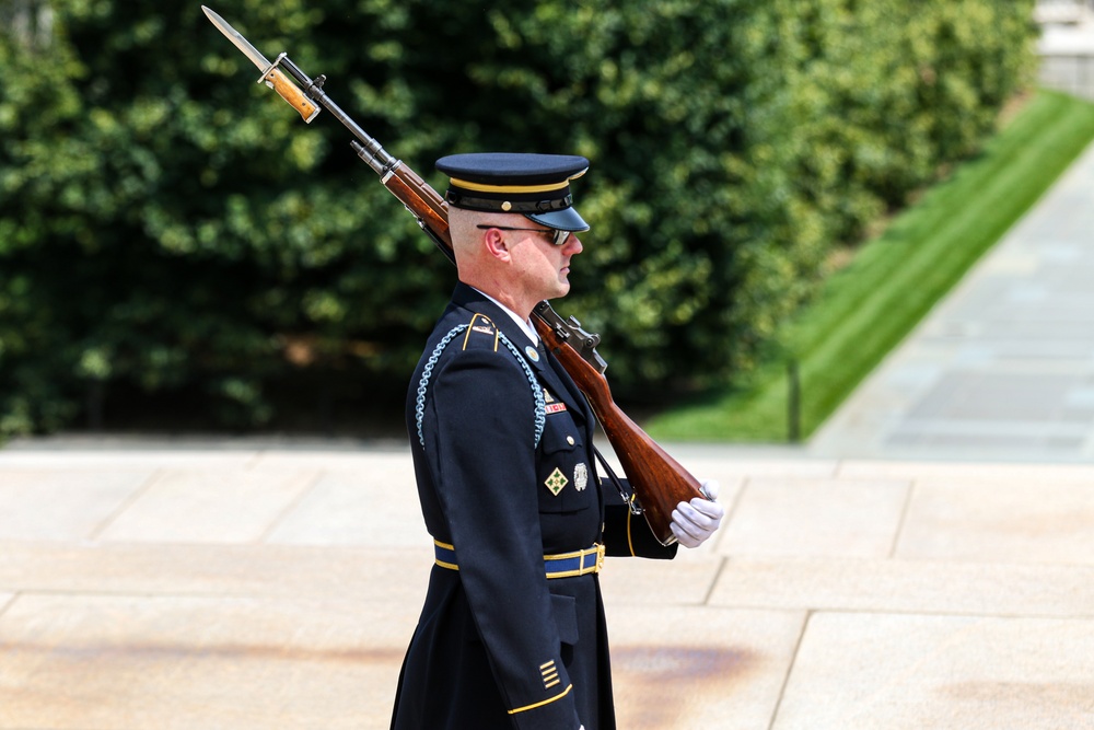 SFC Andrew Jay Sergeant of The Guard Last Walk