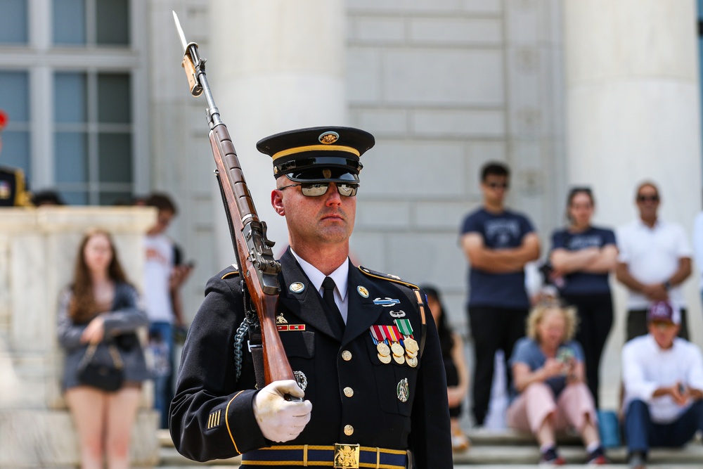 SFC Andrew Jay Sergeant of The Guard Last Walk