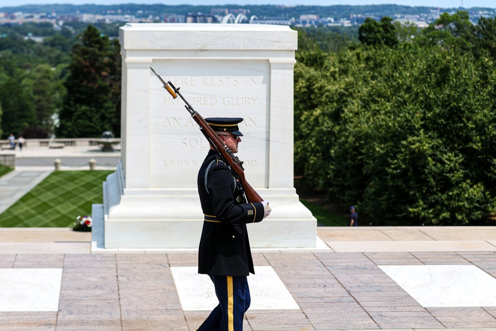 SFC Andrew Jay Sergeant of The Guard Last Walk