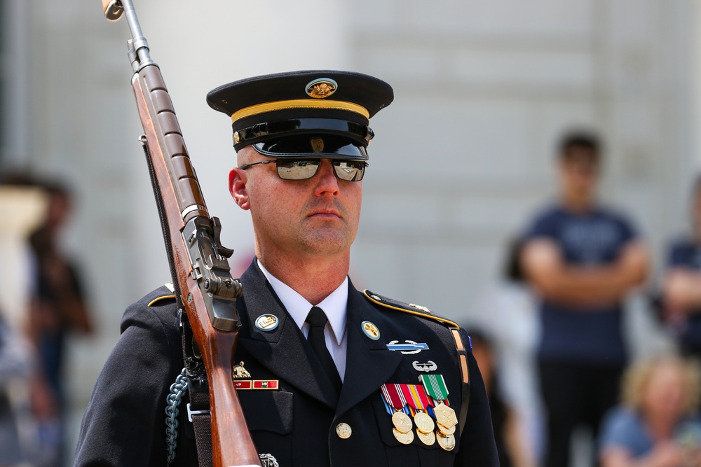 SFC Andrew Jay Sergeant of The Guard Last Walk