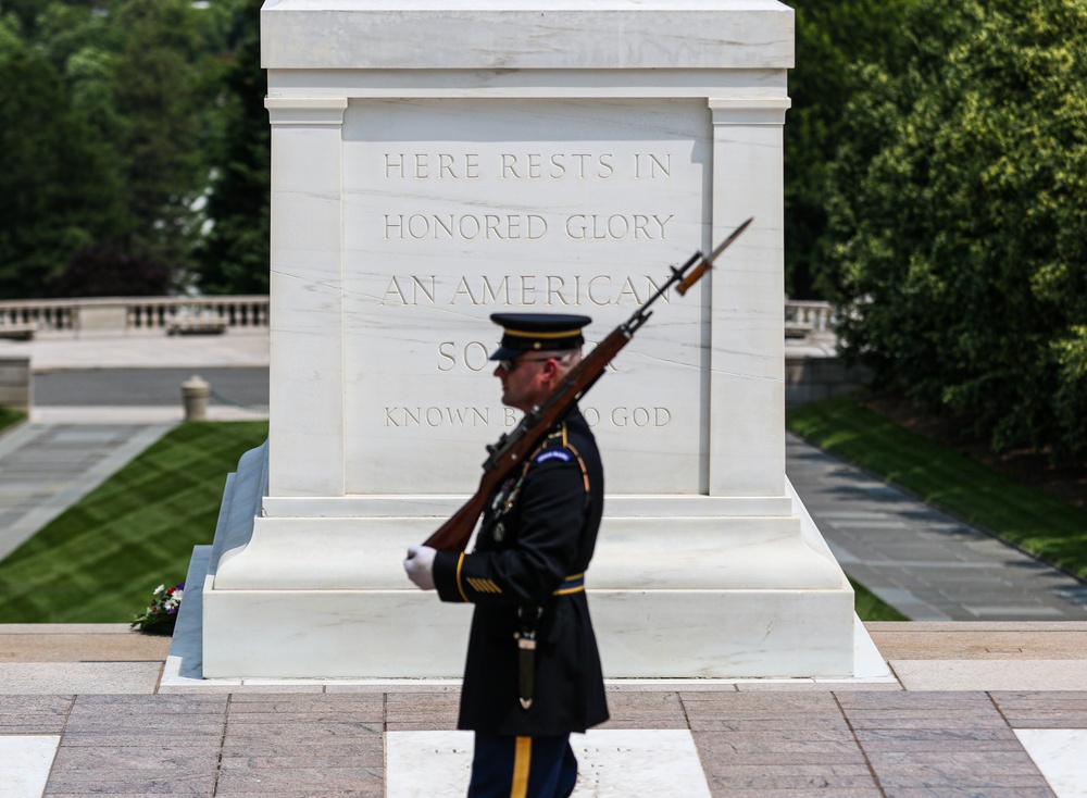SFC Andrew Jay Sergeant of The Guard Last Walk
