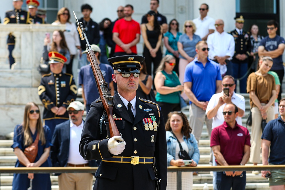 SFC Andrew Jay Sergeant of The Guard Last Walk