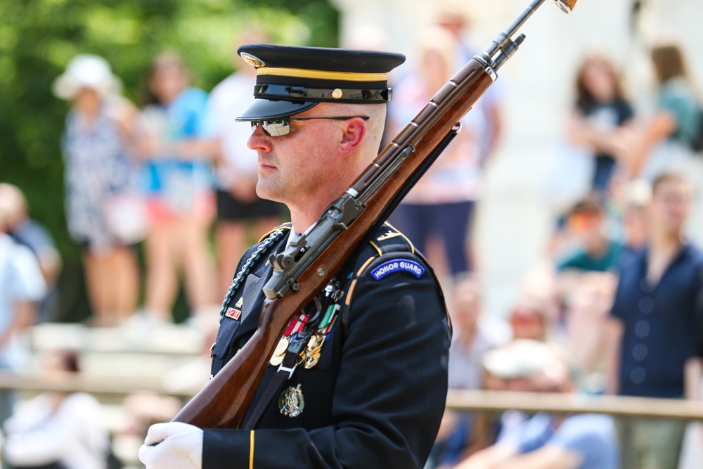 SFC Andrew Jay Sergeant of The Guard Last Walk