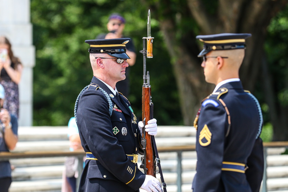 SFC Andrew Jay Sergeant of The Guard Last Walk