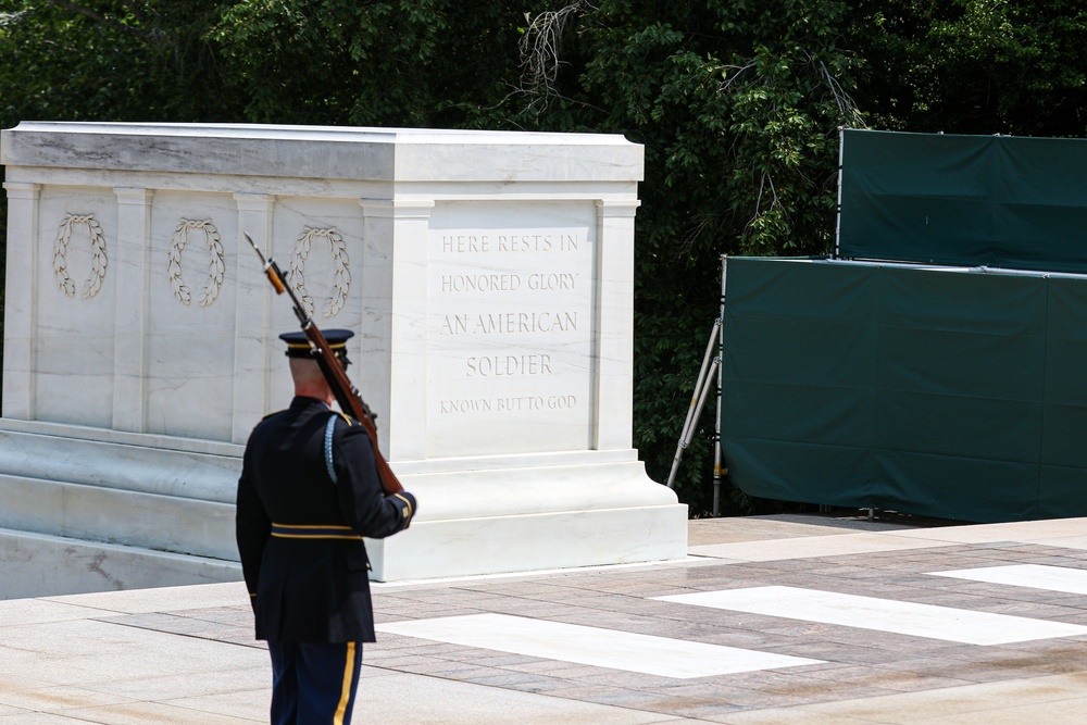 SFC Andrew Jay Sergeant of The Guard Last Walk
