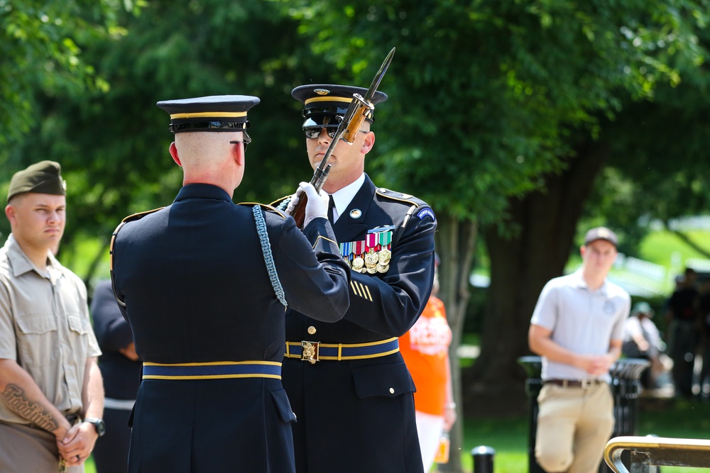 SFC Andrew Jay Sergeant of The Guard Last Walk