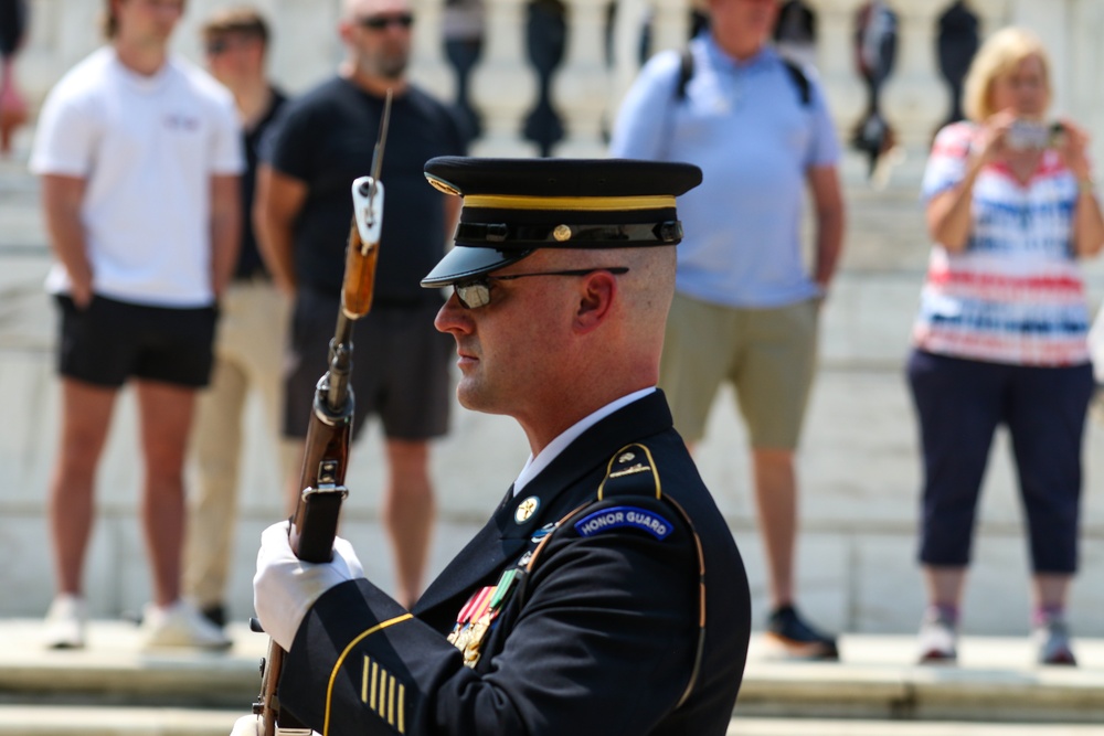 SFC Andrew Jay Sergeant of The Guard Last Walk