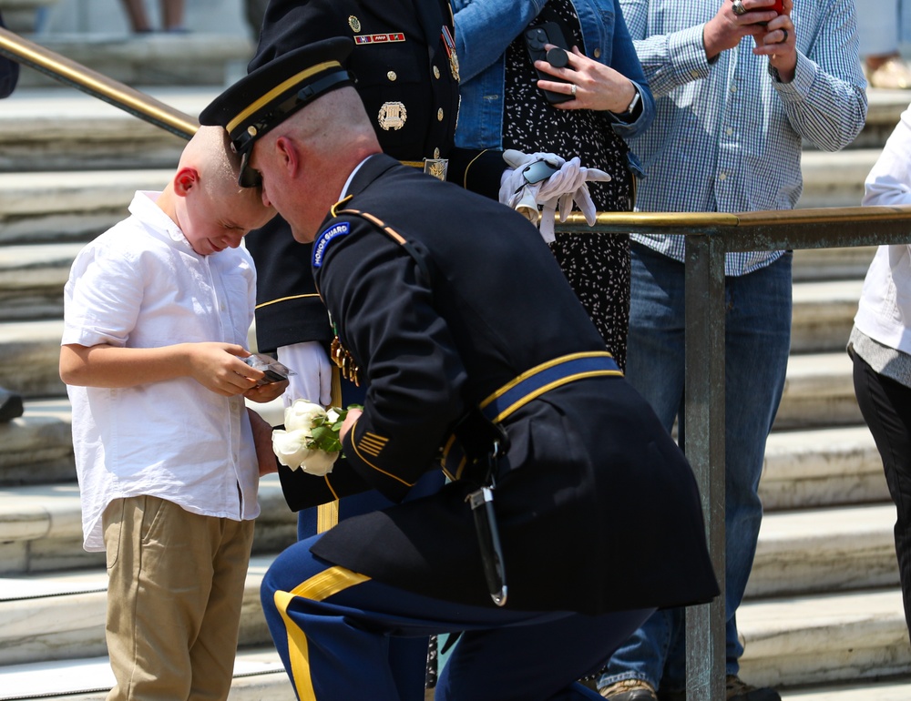 SFC Andrew Jay Sergeant of The Guard Last Walk