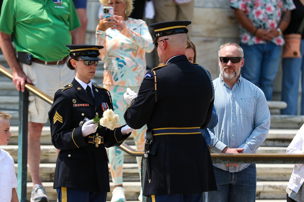 SFC Andrew Jay Sergeant of The Guard Last Walk