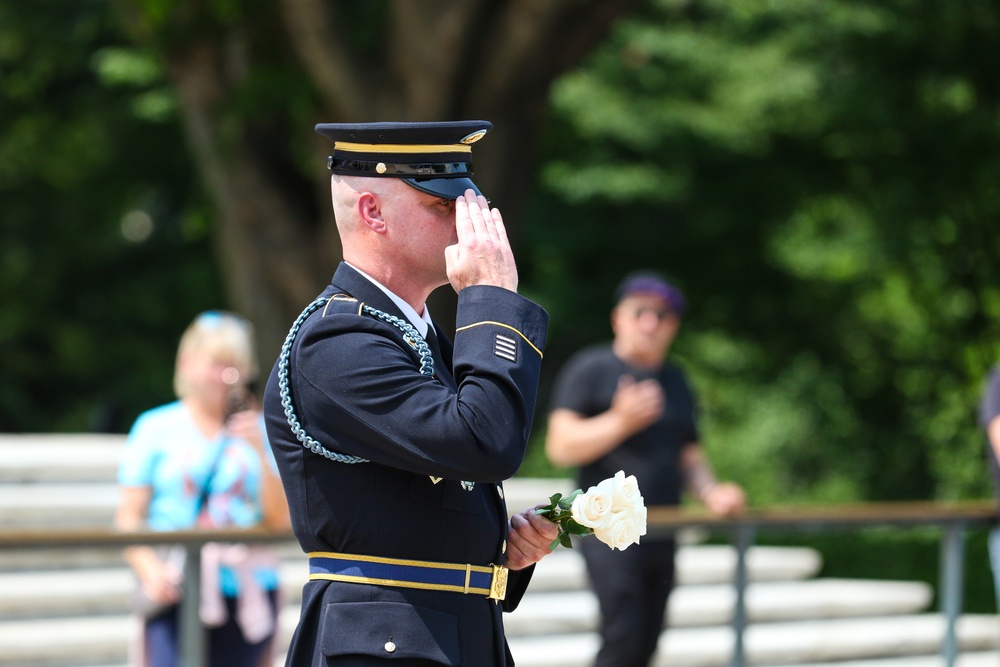 SFC Andrew Jay Sergeant of The Guard Last Walk