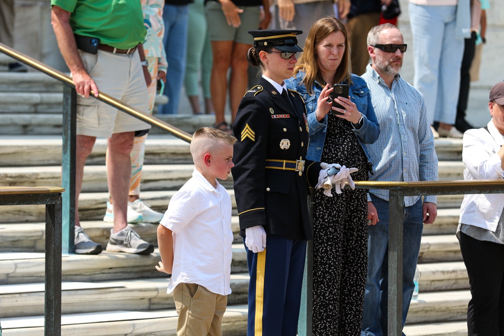 SFC Andrew Jay Sergeant of The Guard Last Walk