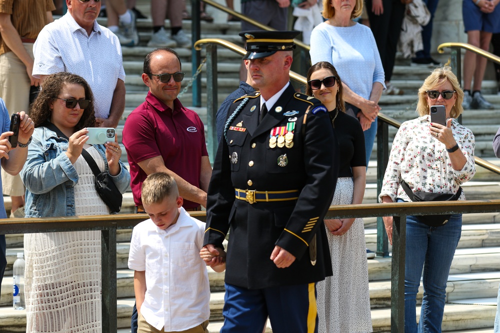 SFC Andrew Jay Sergeant of The Guard Last Walk
