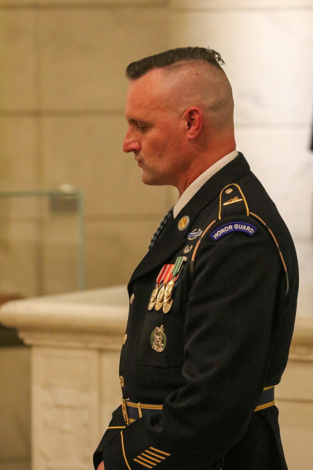 SFC Andrew Jay Sergeant of The Guard Last Walk