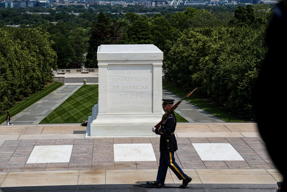 SFC Andrew Jay Sergeant of The Guard Last Walk
