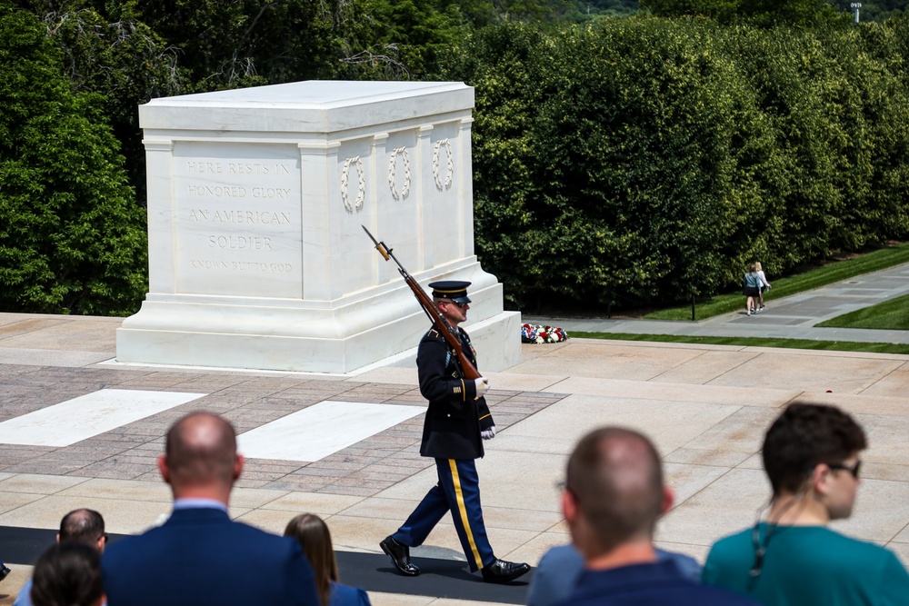 SFC Andrew Jay Sergeant of The Guard Last Walk