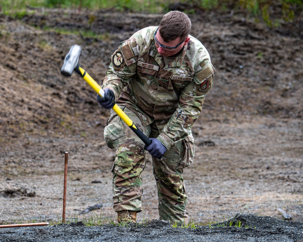 JBER Airmen assigned to the 3rd Air Expeditionary Wing participate in exercise TROPIC TUNDRA