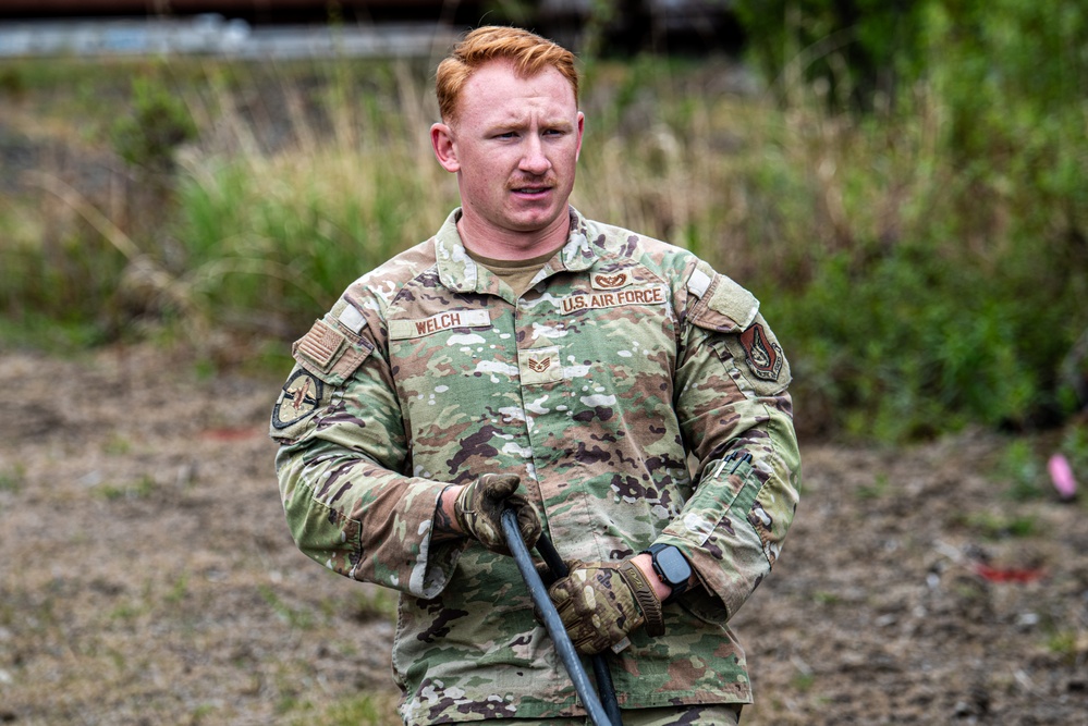JBER Airmen assigned to the 3rd Air Expeditionary Wing participate in exercise TROPIC TUNDRA