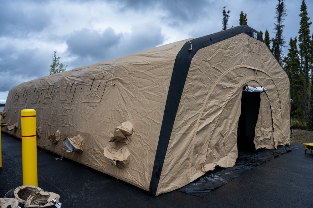 JBER Airmen assigned to the 3rd Air Expeditionary Wing participate in exercise TROPIC TUNDRA