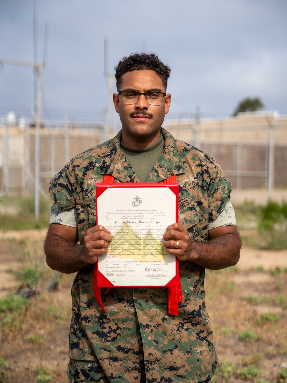 QUART: Meritorious Promotion of Cpl. Michael Perezalmonte