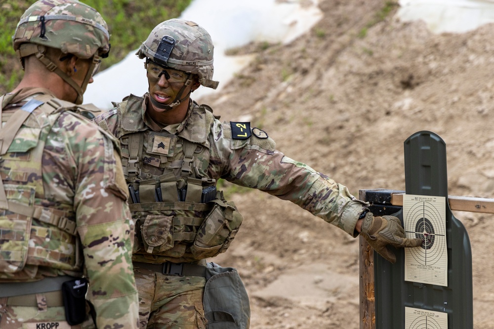 Eighth Army Best Squad Competition - Stress shoot