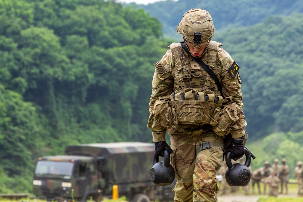 Eighth Army Best Squad Competition - Stress shoot