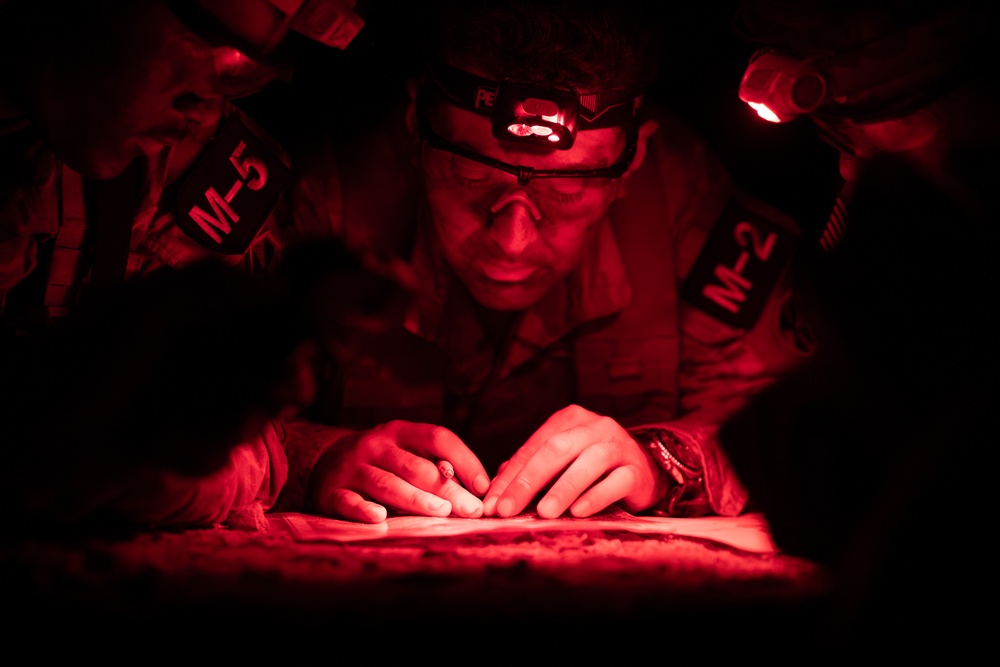 U.S. Army Soldiers Compete in Land Navigation