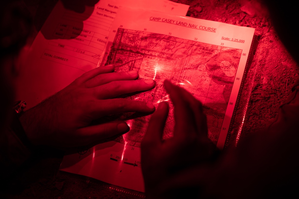 U.S. Army Soldiers Compete in Land Navigation