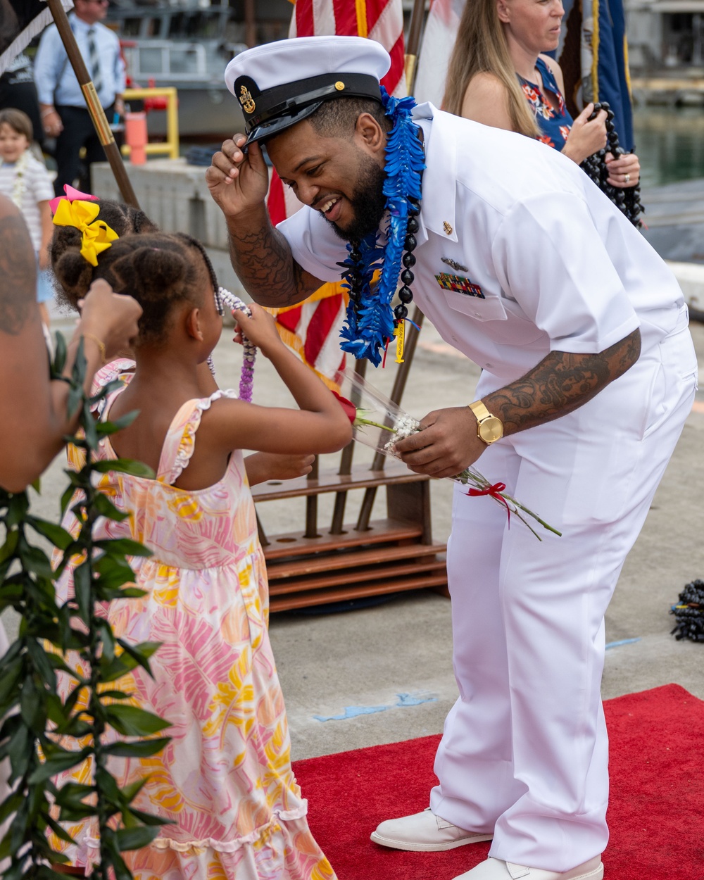 USS Columbia Returns to Pearl Harbor from Deployment