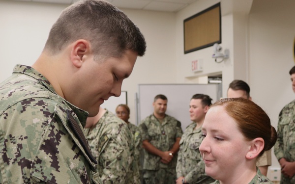 NIOC Pensacola Holds Frocking Ceremony