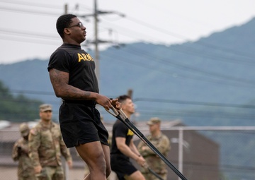 Eighth Army Best Squad Competition -Army Fitness Test